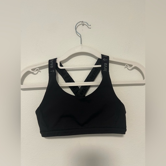 Ivivva Black Sports Bra - Picture 1 of 4